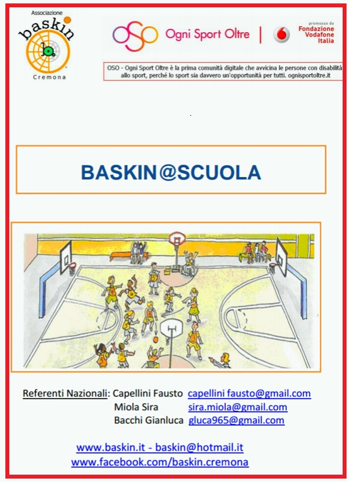 BASKIN: A SCUOLA DI SPORT INCLUSIVO