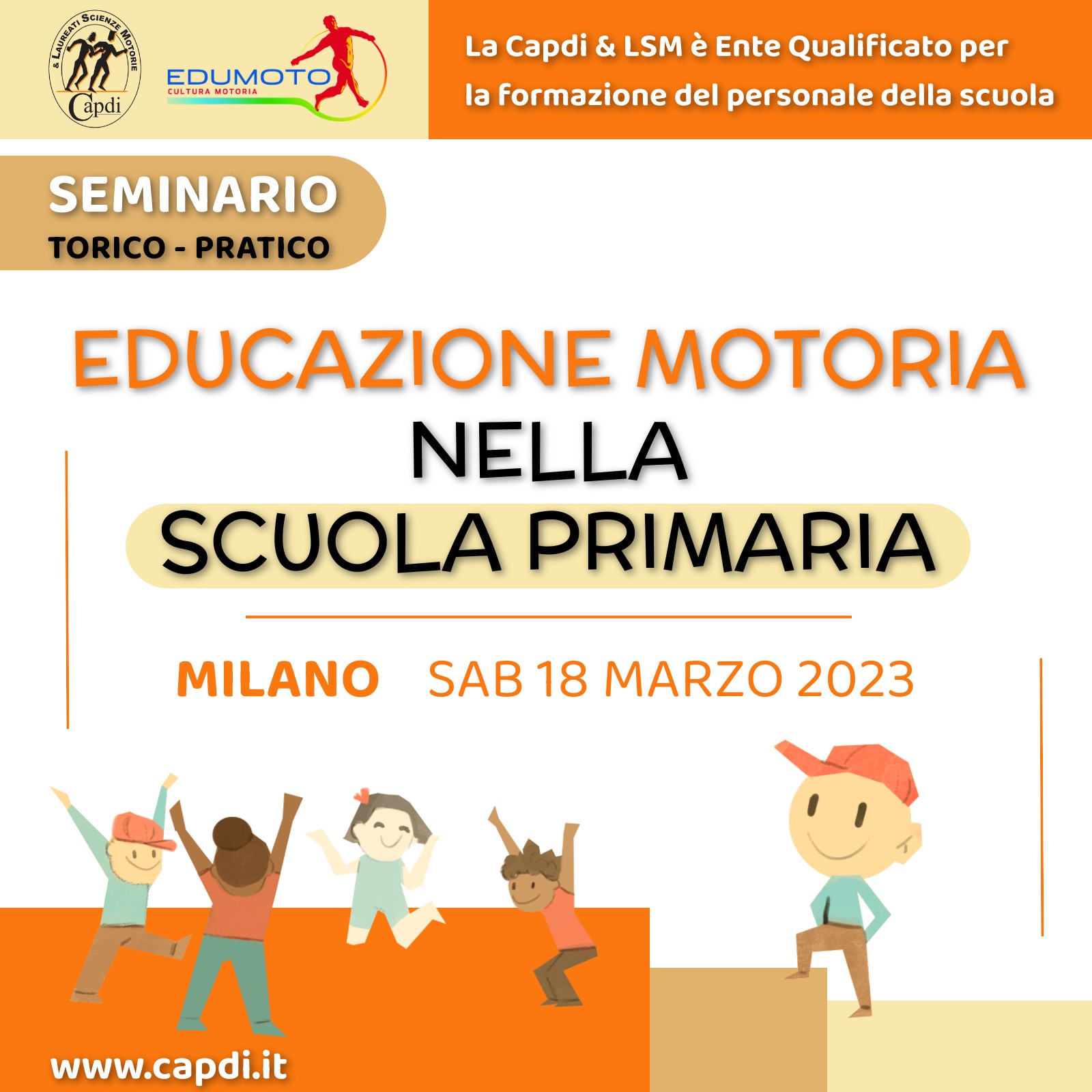 Seminario: EDUCAZIONE MOTORIA NELLA SCUOLA PRIMARIA