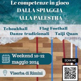 Corso di formazione residenziale “DALLA SPIAGGIA ALLA PALESTRA”