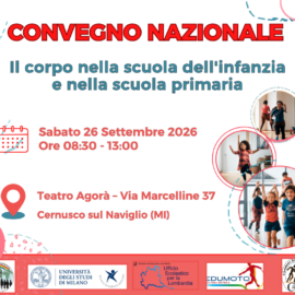 Il corpo nella scuola dell’infanzia e nella scuola primaria: Convegno Nazionale Edumoto Il corpo nella scuola dell’infanzia e nella scuola primaria: Convegno Nazionale Edumoto